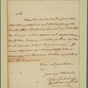 Letter to Benjamin Franklin, President of the Convention, Philadelphia