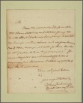 Letter to Benjamin Franklin, President of the Convention, Philadelphia