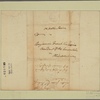 Letter to Benjamin Franklin, President of the Convention, Philadelphia