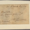 Letter to the Committee of Trenton