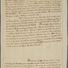 Letter to [John Adams.]
