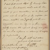 Letter to Jeremiah Wadsworth, Hartford