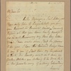 Letter to Gov. [John] Penn [Philadelphia]