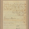 Letter to Gov. [John] Penn [Philadelphia]