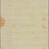 Letter to John Hancock, Philadelphia