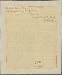 Letter to --