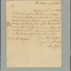 Letter to Doctor Edward Holyoke