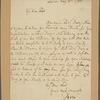Letter to [Thomas Percy,]