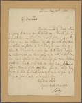 Letter to [Thomas Percy,]