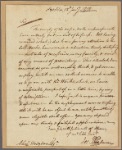 Letter to Alexander Hodgdon