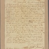 Letter to James Green, Worcester