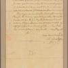 Letter to Gen. [William] Johnson, at Camp, Lake George