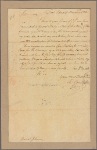 Letter to Gen. [William] Johnson, at Camp, Lake George