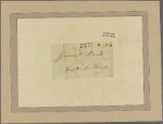 Letter to Gen. [Edward] Hand