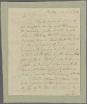 Letter to Oliver Ellsworth