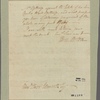Letter to Oliver Ellsworth
