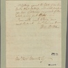 Letter to Oliver Ellsworth