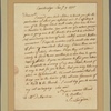 Letter to D[avid] Macclure, Portsmouth [N. H.]