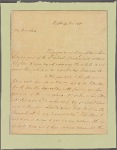 Letter to the Earl of Kinnoull