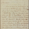 Letter to Antoine-Augustin Parmintier, Paris