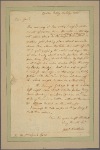 Letter to Gen. [Horatio] Gates, White Plains