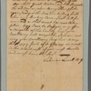Letter to John Hancock