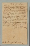 Letter to John Hancock