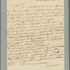 Letter to Lafayette Foster, Norwich