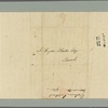 Letter to Lafayette Foster, Norwich