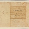 Letter to Mrs. Elizabeth Smith, New York