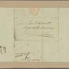 Letter to Col. Jeremiah Wadsworth, Agent to the French Army