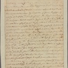 Letter to [Aaron Burr, Paramus, N. J.]