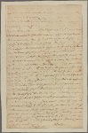 Letter to [Aaron Burr, Paramus, N. J.]