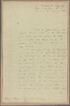 Letter to Ithiel Town, New Haven