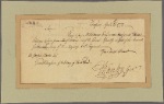 Letter to Joseph Clarke, Esq., General Treasurer of the Colony of Rhode Island