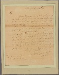 Letter to Nathaniel Heard, Brig. Genl.