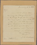 Letter to Sam White, Esq.