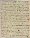 Letter to William Eustis, Washington