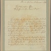 Letter to [Friedrich Adolph Riedesel.]