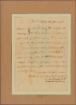 Letter to George Washington, New York