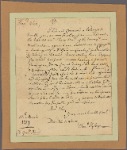 Letter to Gen. [Edward] Hand
