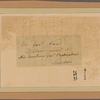 Letter to Gen. [Edward] Hand, at Gen. Washington's Quarters