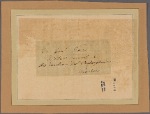 Letter to Gen. [Edward] Hand, at Gen. Washington's Quarters