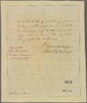 Letter to James Bacon