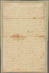 Letter to [Horatio Gates.]
