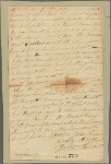 Letter to [Horatio Gates.]
