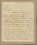 Letter to Gov. John Jay, Albany