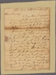 Letter to Thomas [Machin?]