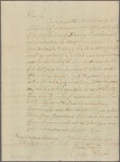 Letter to [Gov. George Clinton.]