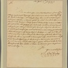 Letter to Col. Philip Schuyler, Albany